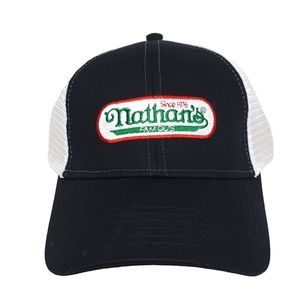 Nathan's Famous Embroidered Patch Trucker Hat